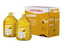 ΛΑΔ. ΜΕΙΓΜΑ ΕΛΑΙΩΝ AMPHORA GIRASOL GOLD 7.5lt (2/κιβ)