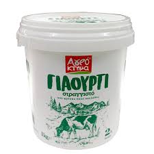 ΓΙΑΟΥΡΤΙ ΣΤΡΑΓΓ. 2% ΑΓΡΟΚΤΗΜΑ 1KG (6/KIB)